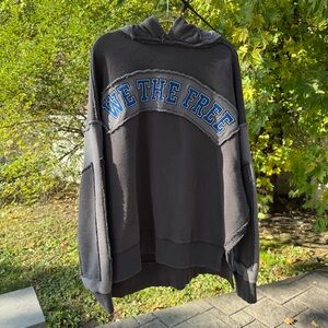 SOLD
We The Free Gray Oversized Textured Hoodie